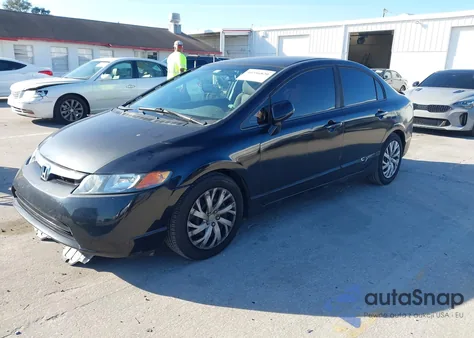 2008 Honda Civic Lx z USA, uszkodzony, nr VIN 2HGFA16568H327026